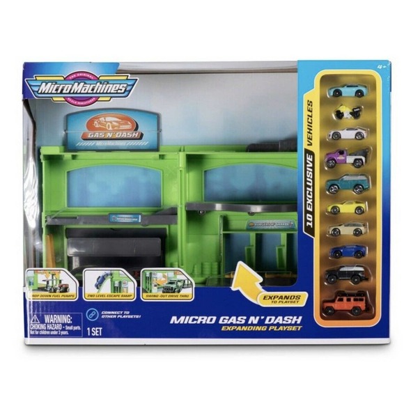 Micro Machines Toys Micro Machines Micro Gas N Dash Expanding